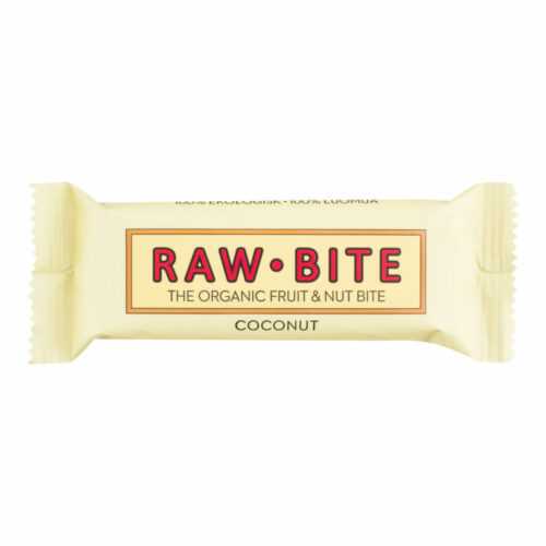 Tyčinka ovocná s kokosem 50 g BIO   RAWBITE Rawbite