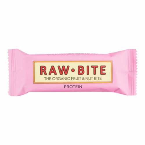 Tyčinka ovocná s proteinem 50 g BIO   RAWBITE Rawbite