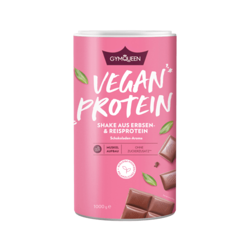 Vegan Protein 1000 g čokoláda - GYMQUEEN GYMQUEEN