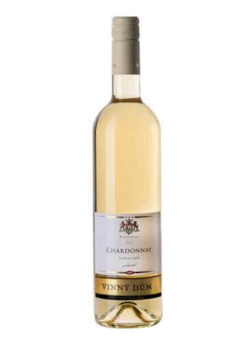 Vinný dům Chardonnay 2016 pozdní sběr polosuché 750 ml