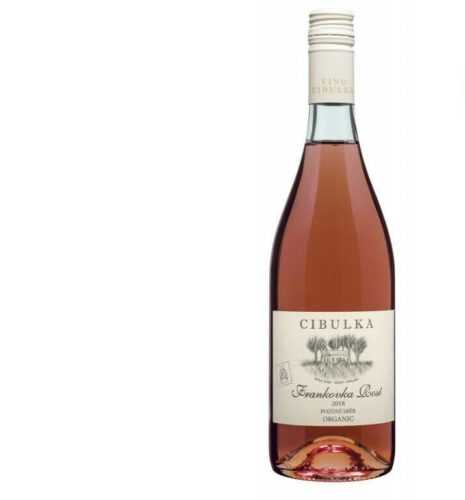 Víno Cibulka Frankovka rosé BIO 2018 0