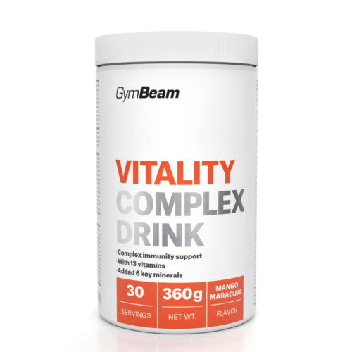 Vitality Complex Drink 360 g mango marakuja - GymBeam GymBeam