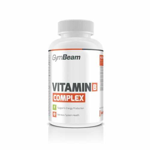 Vitamín B-Complex 120 tab bez příchuti - GymBeam GymBeam