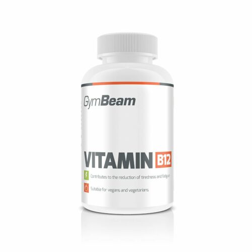 Vitamín B12 90 tab. bez příchuti - GymBeam GymBeam