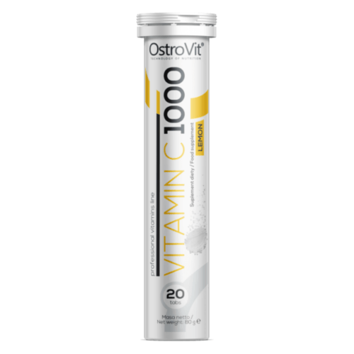 Vitamín C 1000 20 tab citrón - OstroVit OstroVit