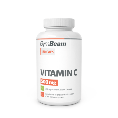 Vitamin C 500 mg 120 kaps. - GymBeam GymBeam