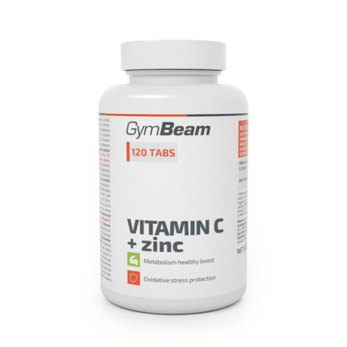 Vitamín C + zinek 120 tab. - GymBeam GymBeam