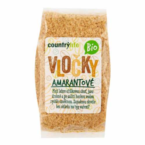 Vločky amarantové 250 g BIO   COUNTRY LIFE Country Life