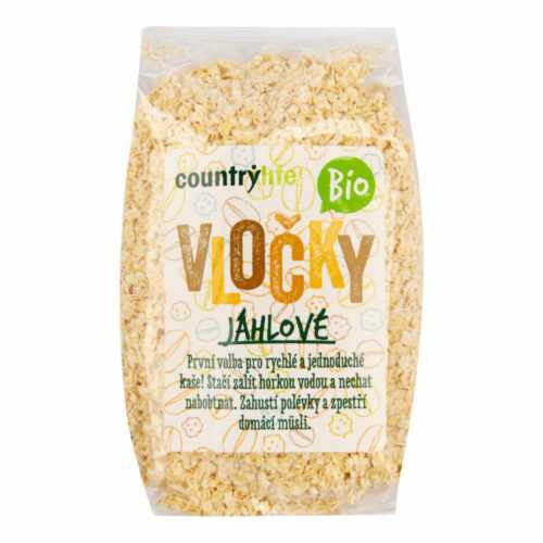 Vločky jáhlové 250 g BIO   COUNTRY LIFE Country Life