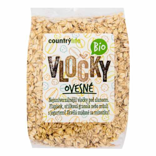 Vločky ovesné 500 g BIO   COUNTRY LIFE Country Life