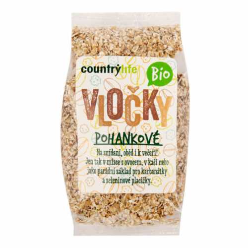 Vločky pohankové 250 g BIO   COUNTRY LIFE Country Life