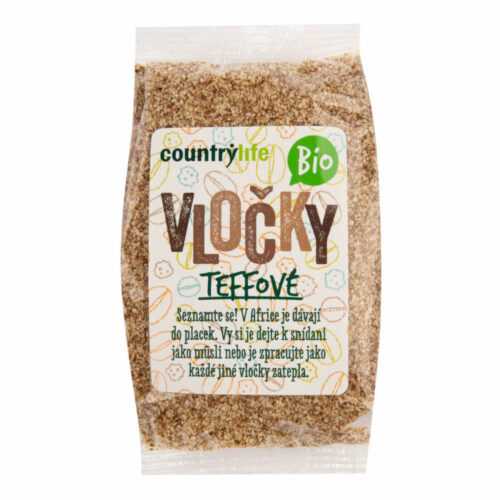 Vločky teffové 250 g BIO   COUNTRY LIFE Country Life