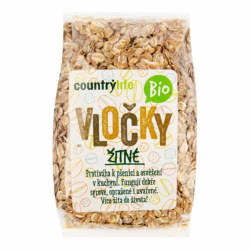 Vločky žitné 250 g BIO   COUNTRY LIFE Country Life