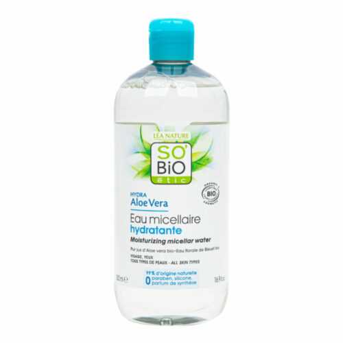 Voda micelární hydratační Aloe vera 500 ml BIO   SO’BiO étic So’Bio étic