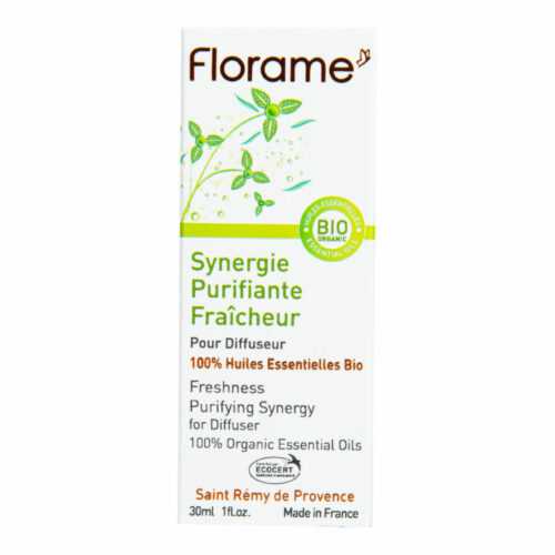 Vzduch čistící synergická směs osvěžující s eukalyptem 30 ml BIO   FLORAME Florame