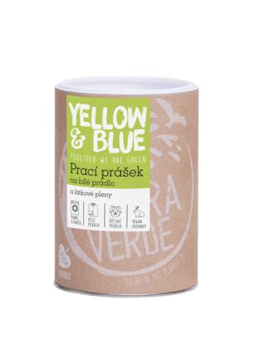 Yellow & Blue Prací prášek na bílé prádlo a pleny (dóza) 850 g