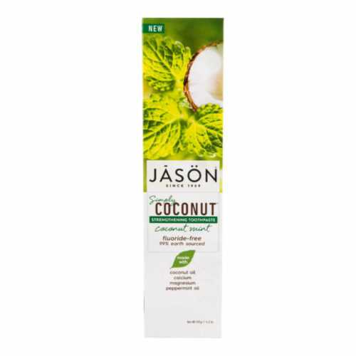 Zubní pasta simply coconut posilující 119 ml   JASON Jason