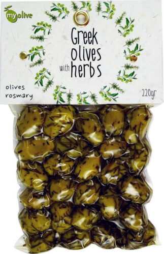 my olive Marinované olivy v rozmarýnu 220 g