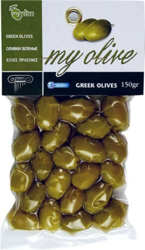 my olive Přírodní zelené olivy celé 250 g