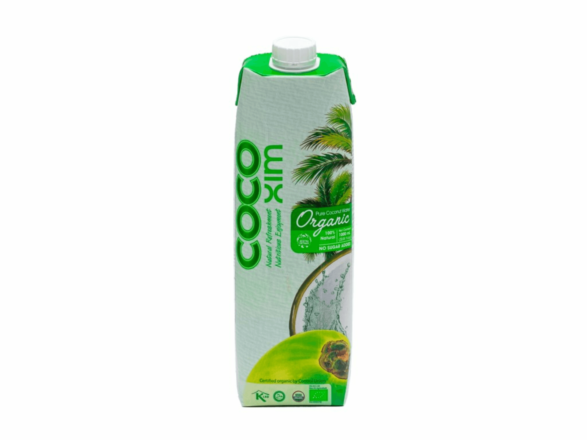 Cocoxim BIO kokosová voda ORGANIC 1000 ml