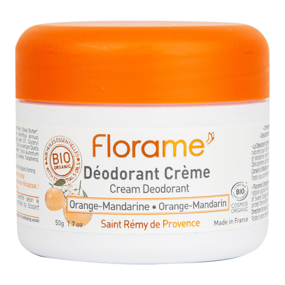Deodorant krémový 24h pomeranč a mandarinka 50 g BIO   FLORAME Florame