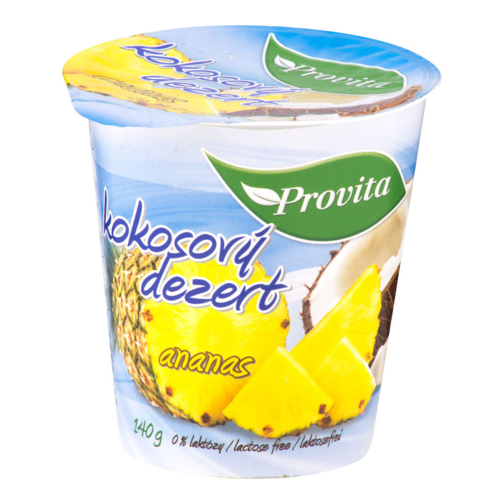 Dezert kokosový ananas 140 g   PROVITA Provita