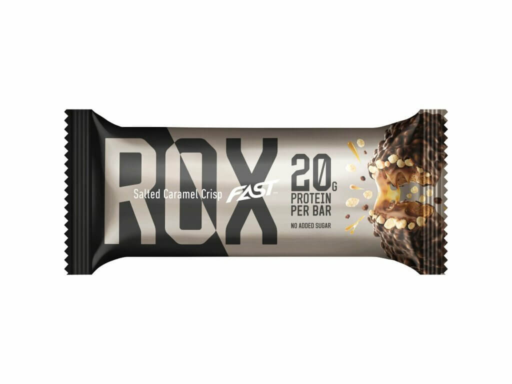 Fast Rox Protein bar Salted Caramel 55 g - expirace
