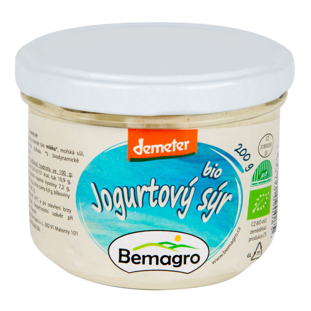 Jogurtový sýr 200 g BIO   BEMAGRO BEMAGRO