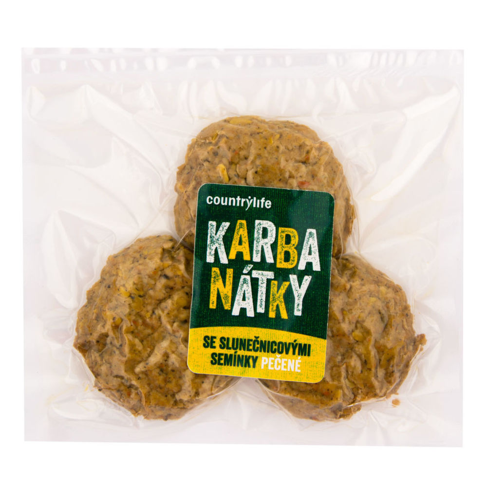 Karbanátky se slunečnicovými semínky pečené 150 g   COUNTRY LIFE Country Life