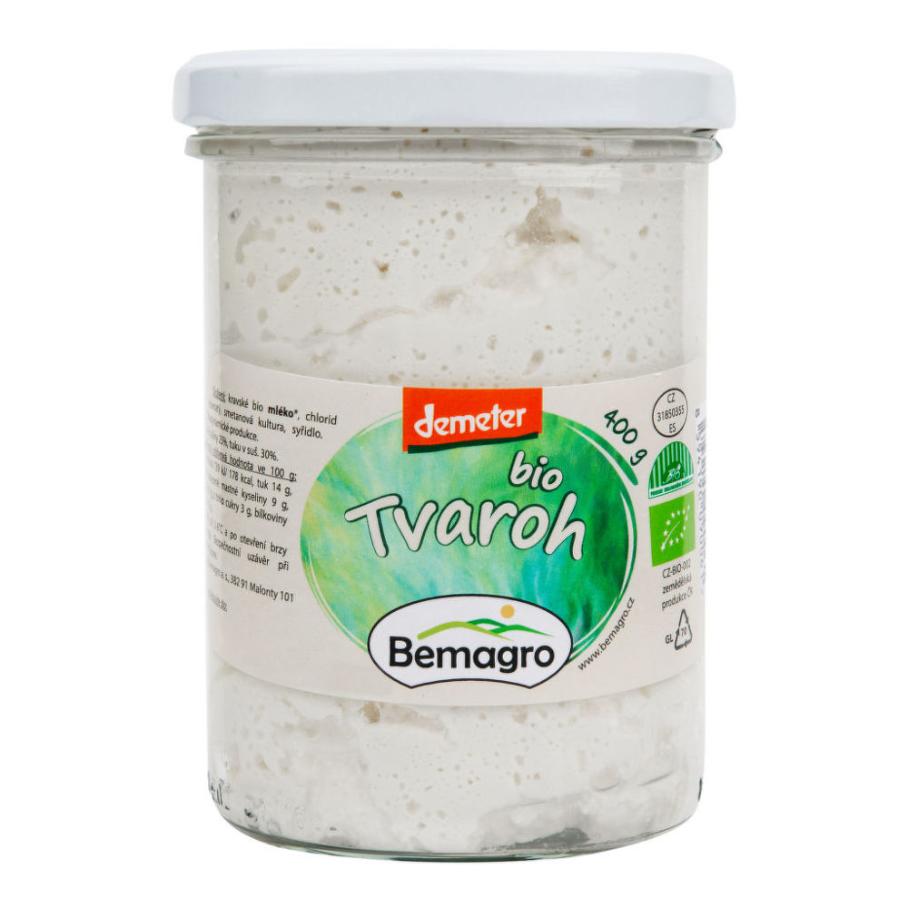 Tvaroh 400 g BIO   BEMAGRO BEMAGRO