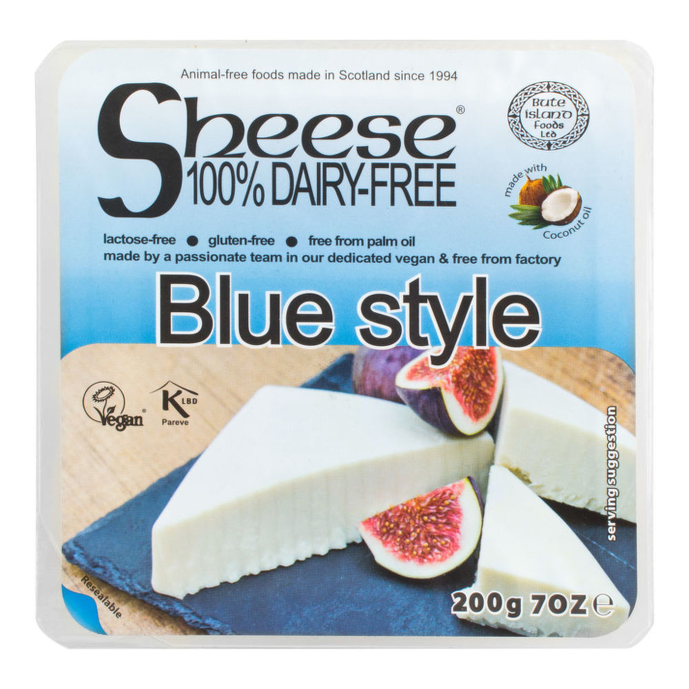 Veganská alternativa sýru blue style 200 g   SHEESE Scheese