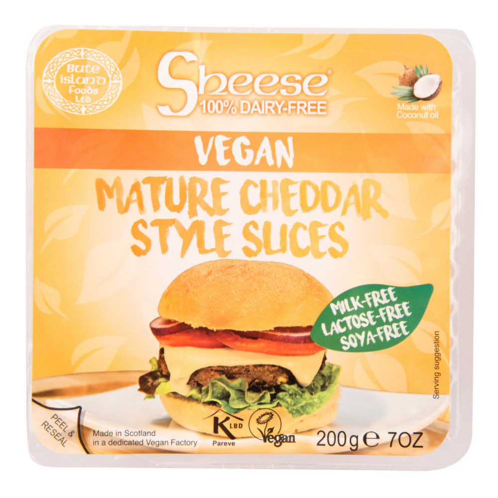 Veganská alternativa zrajícího sýru plátky 200 g   SHEESE Sheese