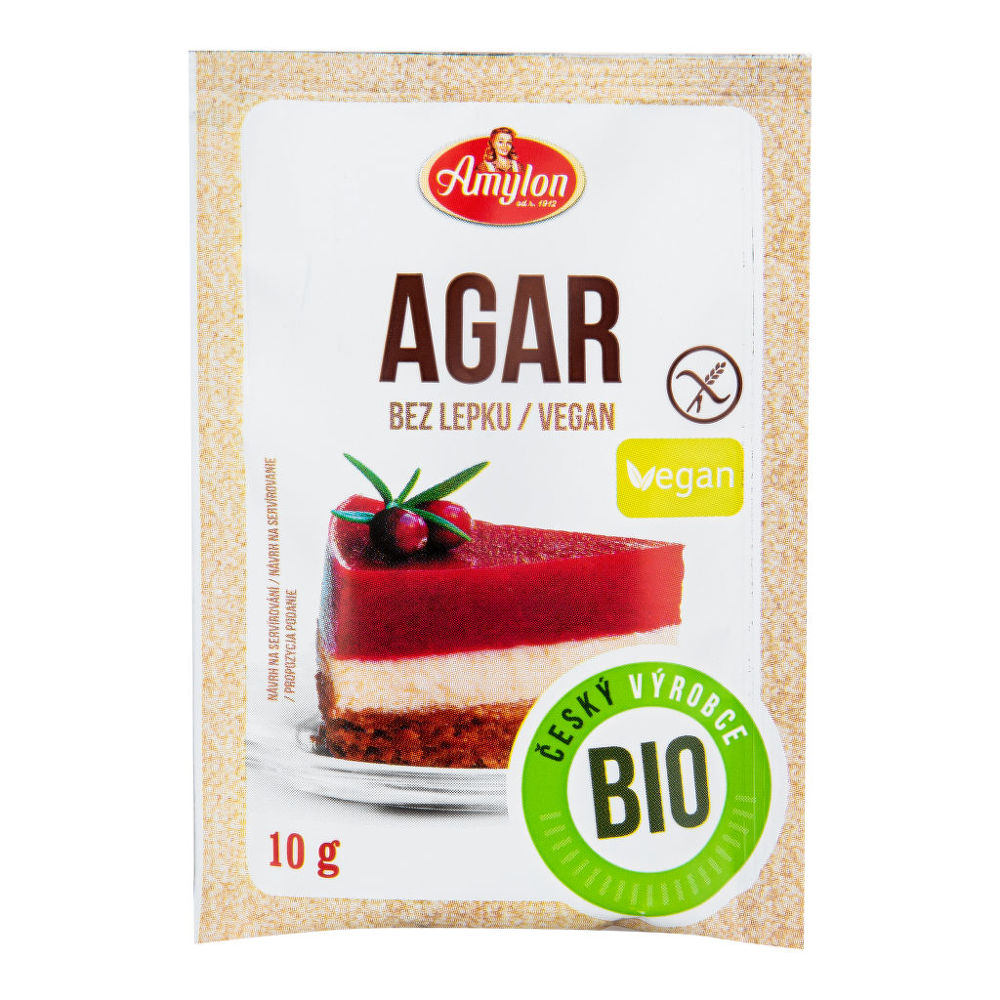 Agar prášek 10 g BIO   AMYLON Amylon