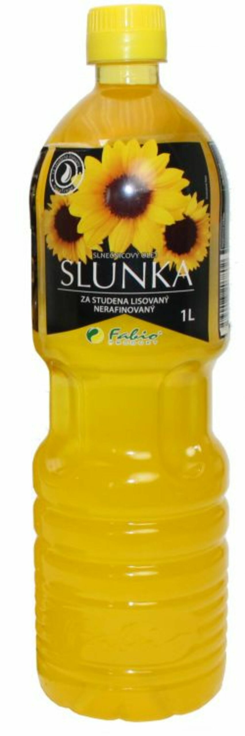 Fabio Slunečnicový olej SLUNKA za studena lisovaný 1 l (PET)