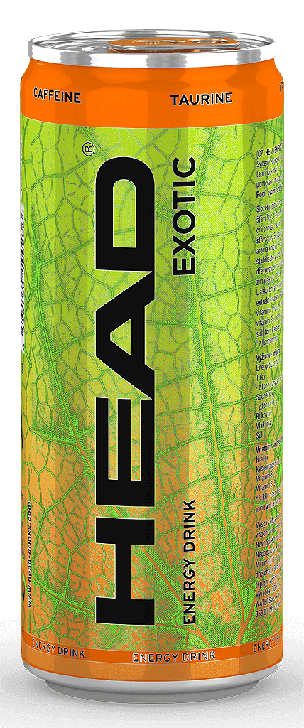 Head Energy Drink exotic 500 ml - expirace