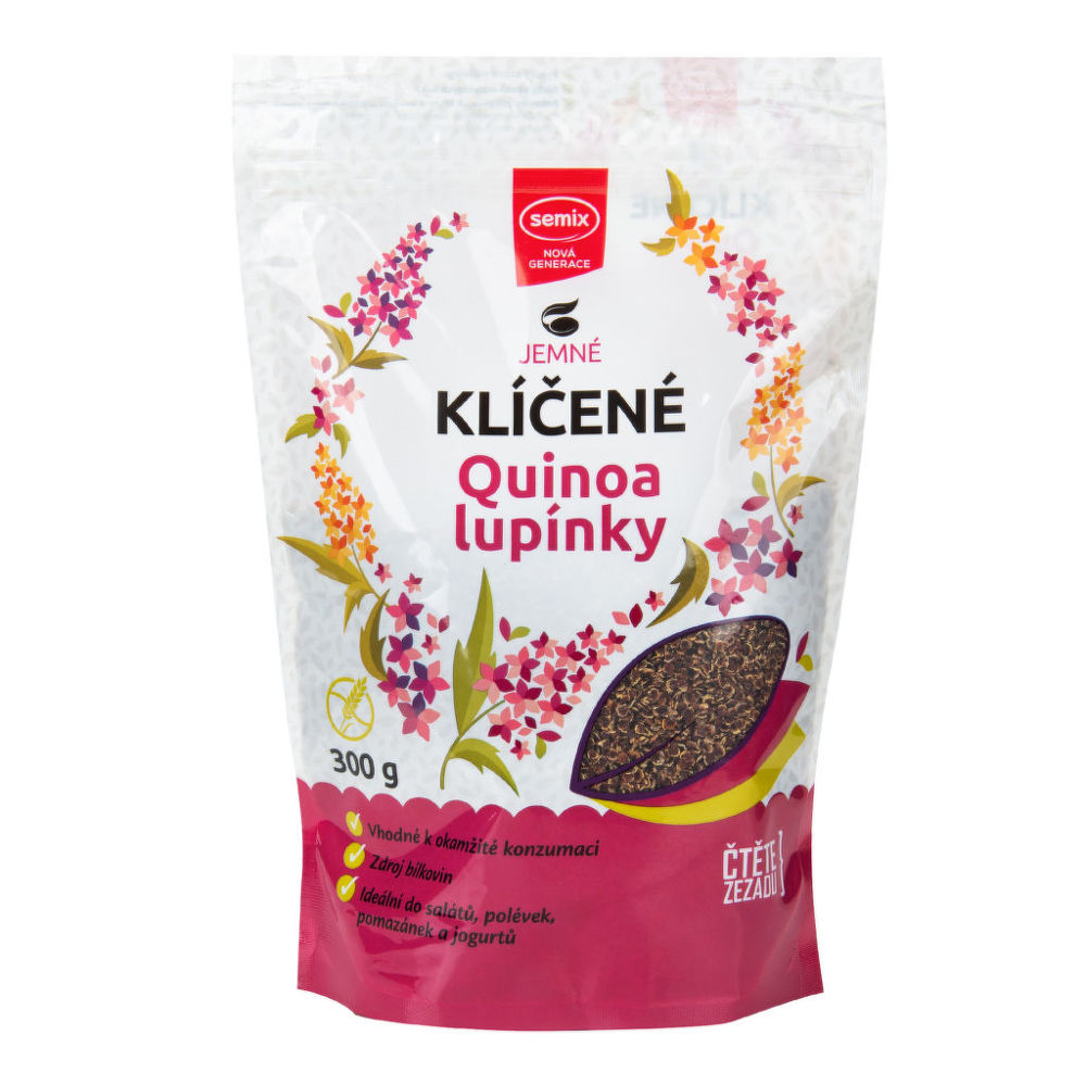 Lupínky quinoa klíčené 300 g   SEMIX Semix Pluso