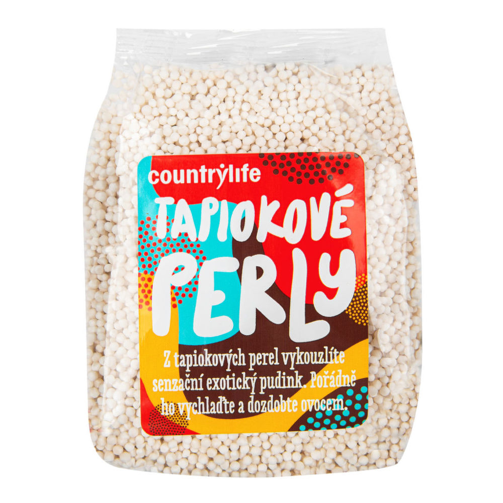 Perly tapiokové 250 g   COUNTRY LIFE Country Life