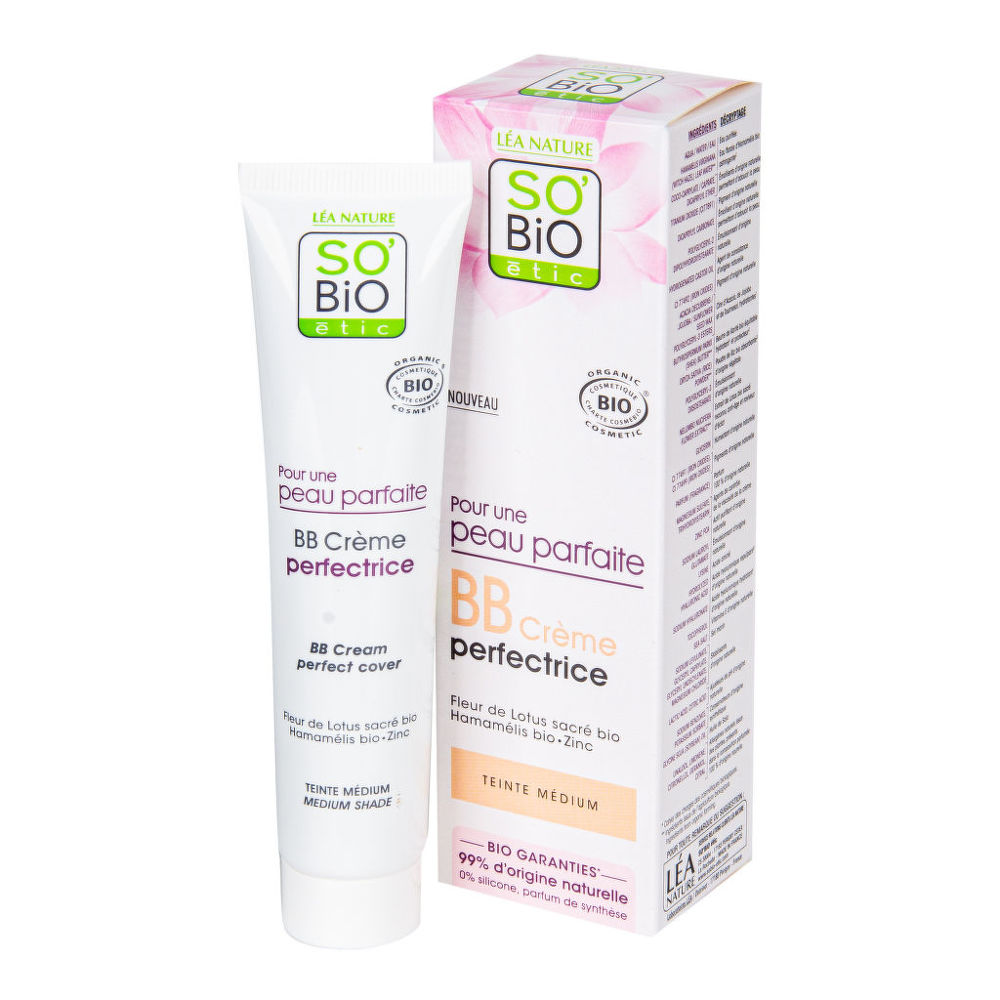 BB krém pro dokonalou pleť — odstín Medium 40 ml BIO   SO’BiO étic So’Bio étic