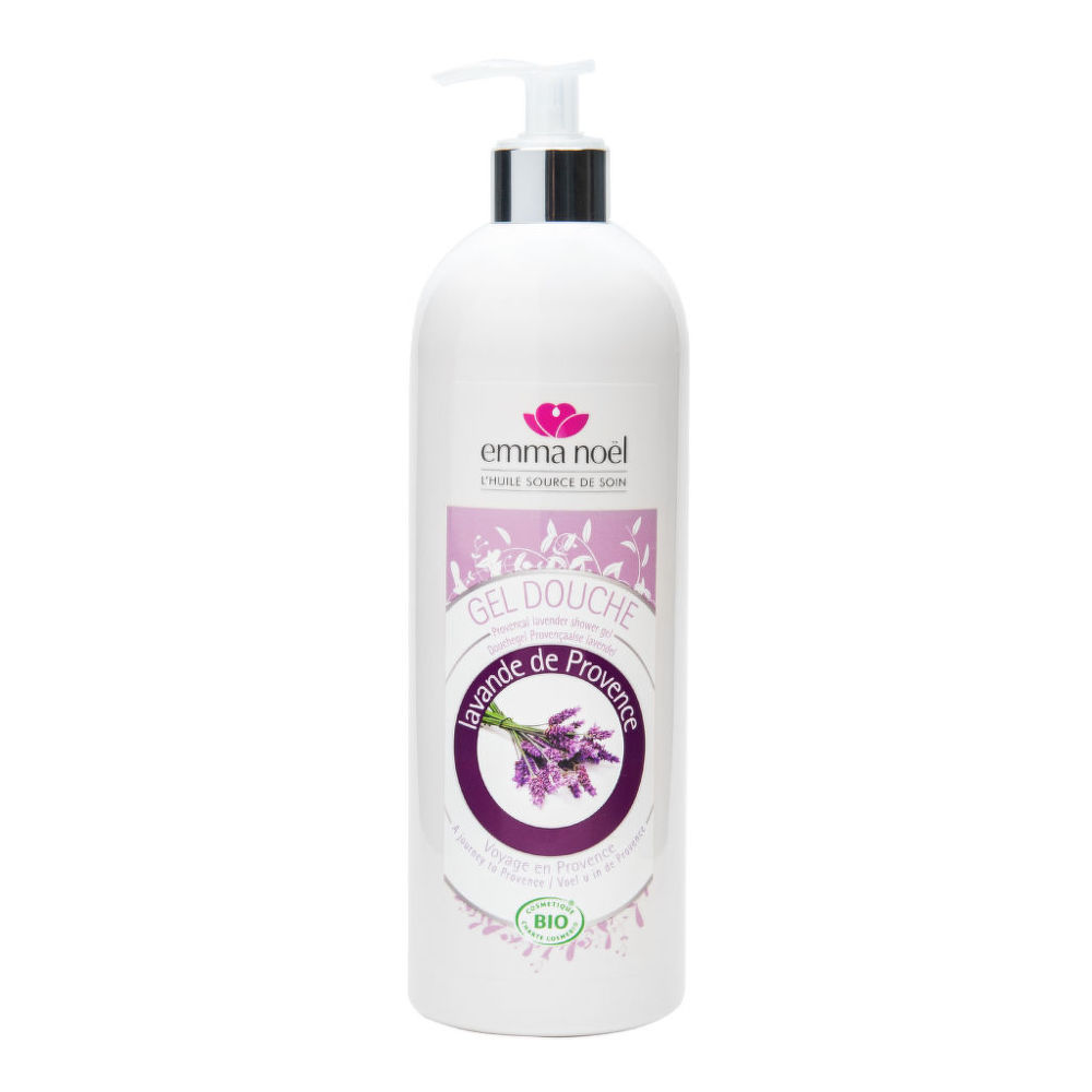 Gel sprchový levandule z Provence 750 ml BIO   EMMA NOËL Emma Noël