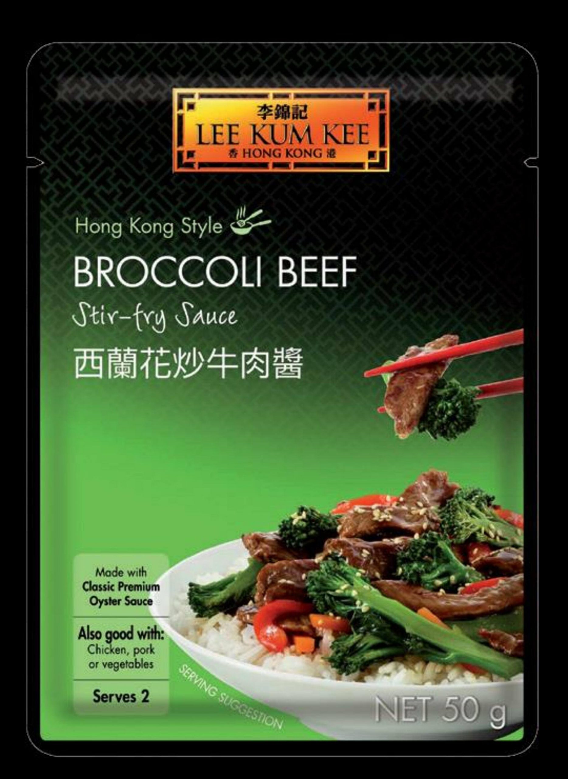 Lee kum kee Stir-fry Sečuánská omáčka hovězí s brokolicí 50 g