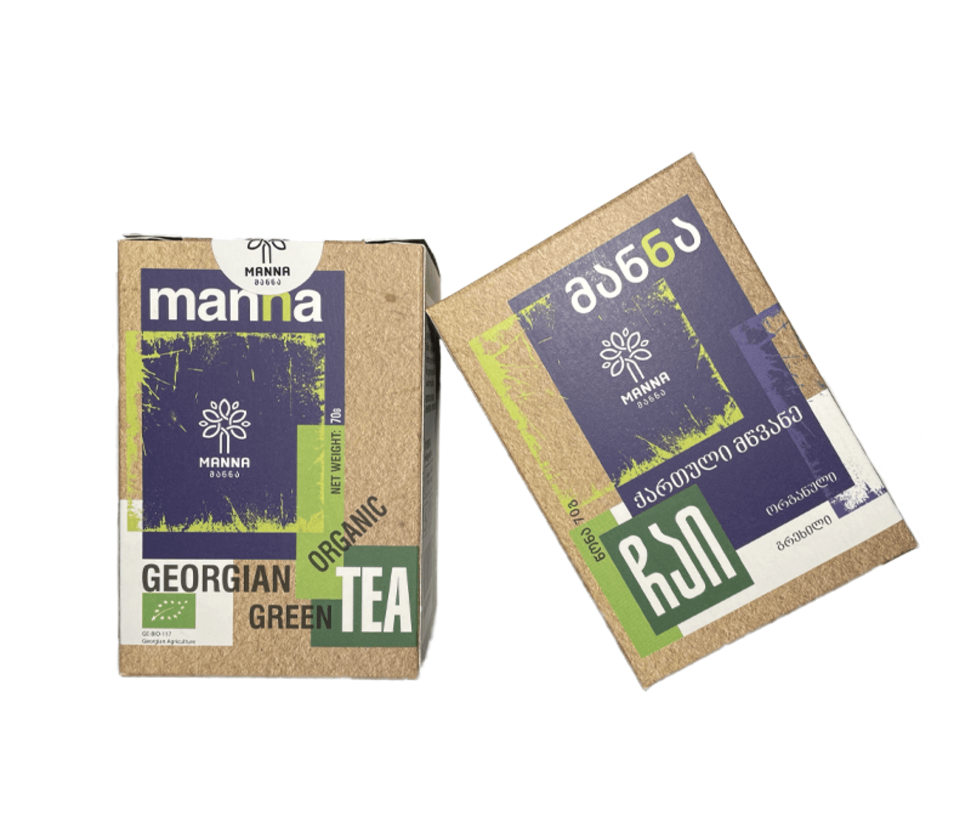 Manna Gruzínský čaj Zelený sypaný BIO 70 g