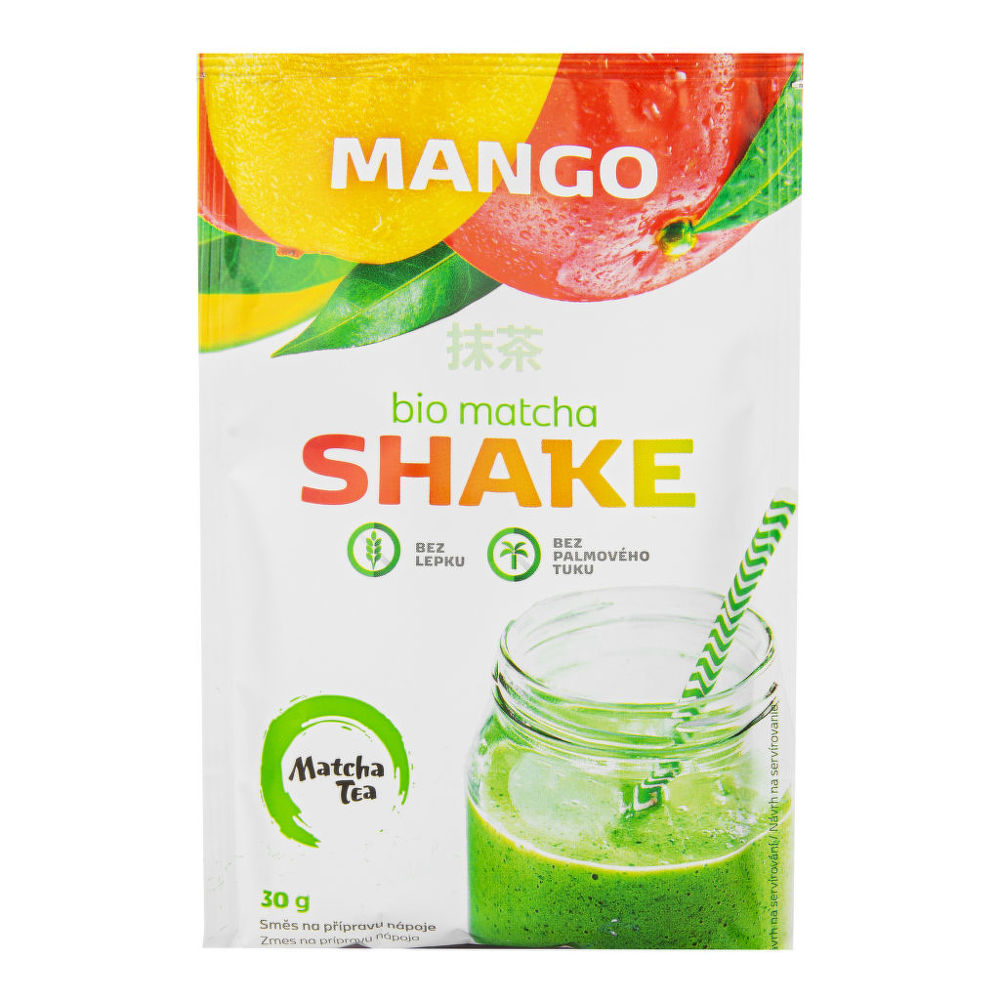 Matcha shake mango bezlepkový 30 g BIO   MATCHA TEA Amylon