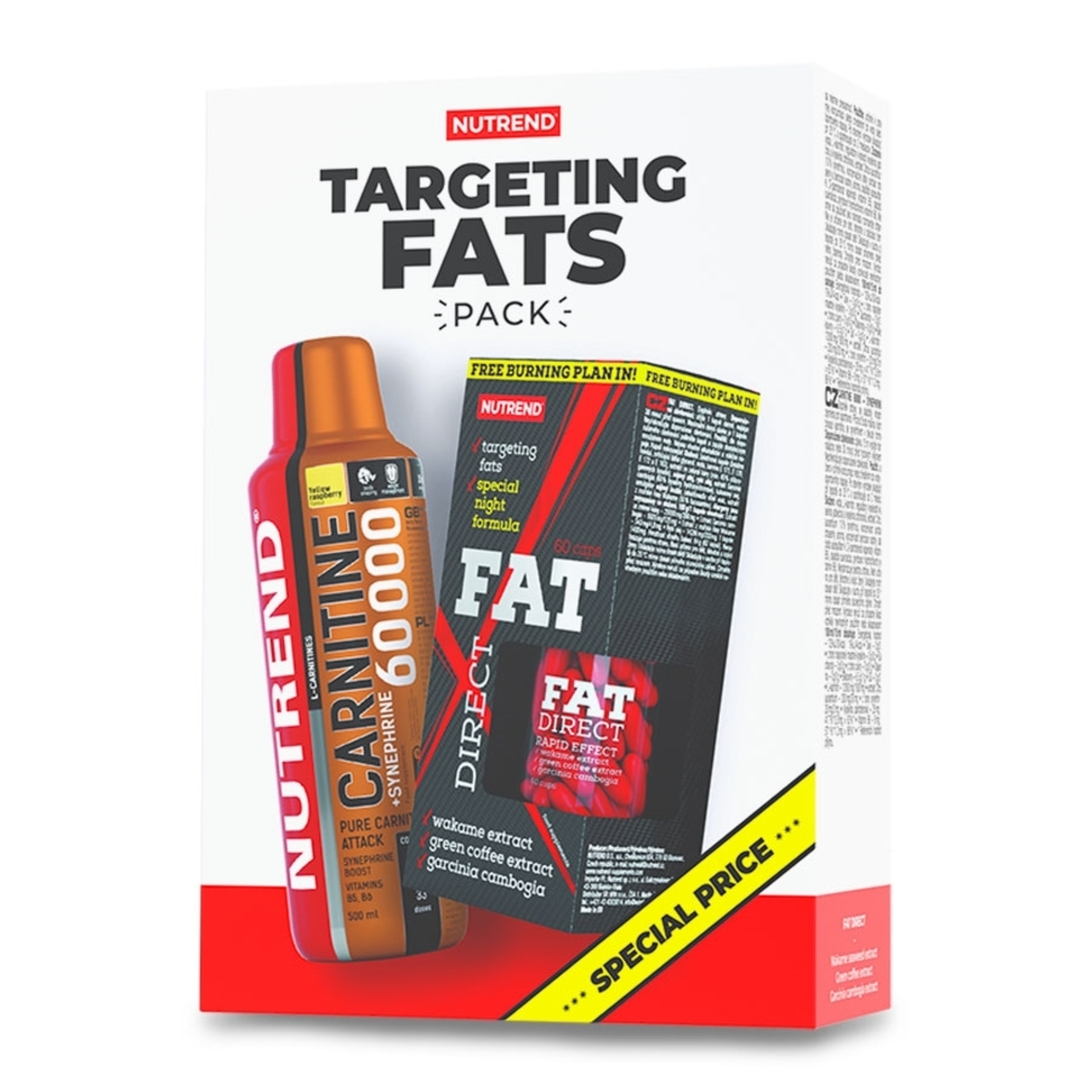 Nutrend Balíček Targeting Fats (Fat Direct 60 kapslí