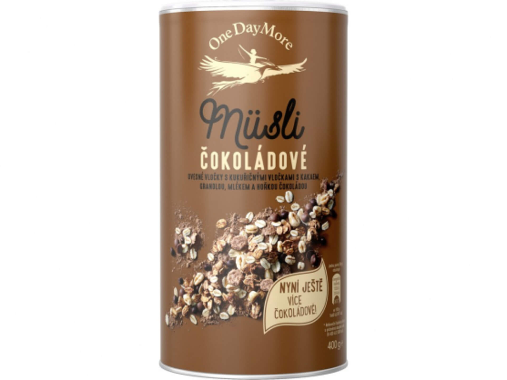 OneDayMore Ovesné vločky čokoládové 450 g