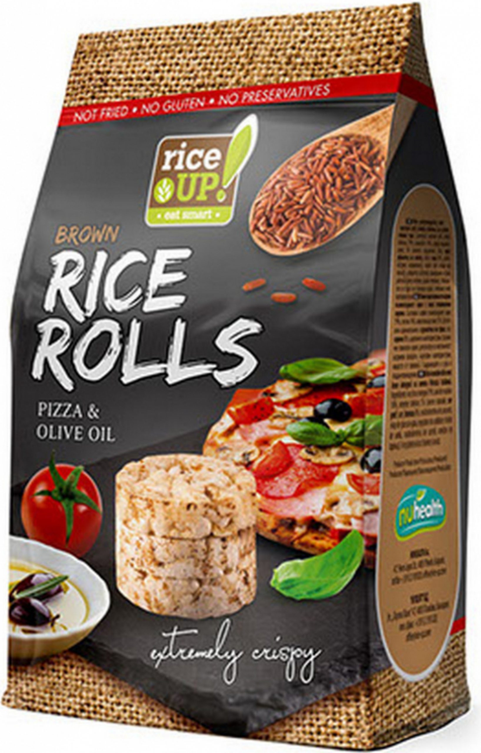 Rice Up Rýžové minichlebíčky pizza