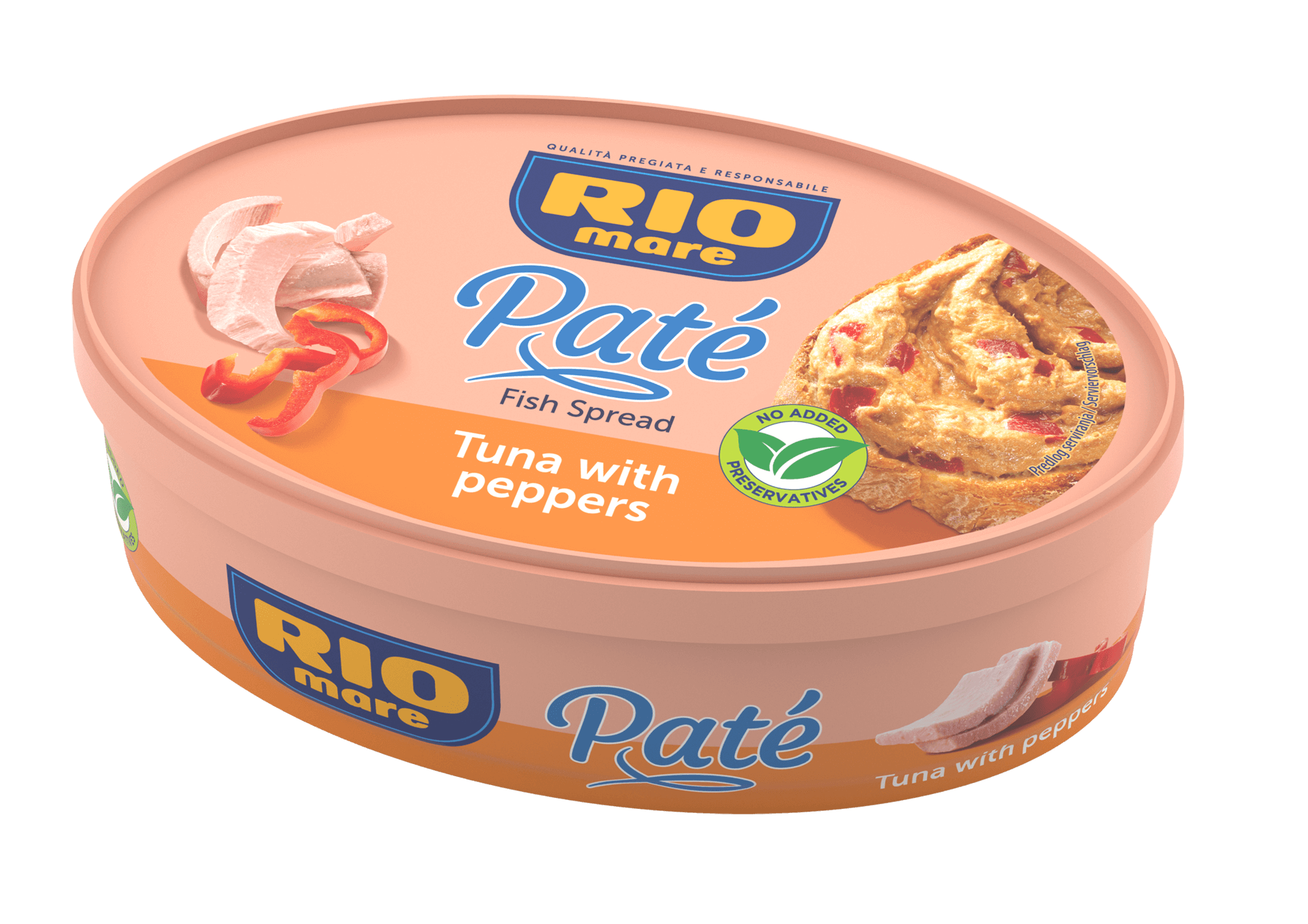 Rio Mare Paté Rustico s paprikou 115 g