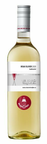 Vajbar Irsai Oliver 2020 jakostní víno kabinetní