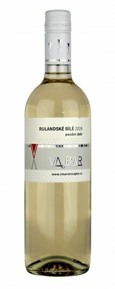 Vajbar Rulandské bílé 2019 jakostní víno s přívlastkem