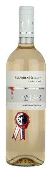 Vajbar Rulandské šedé 2019 jakostní víno s přívlastkem