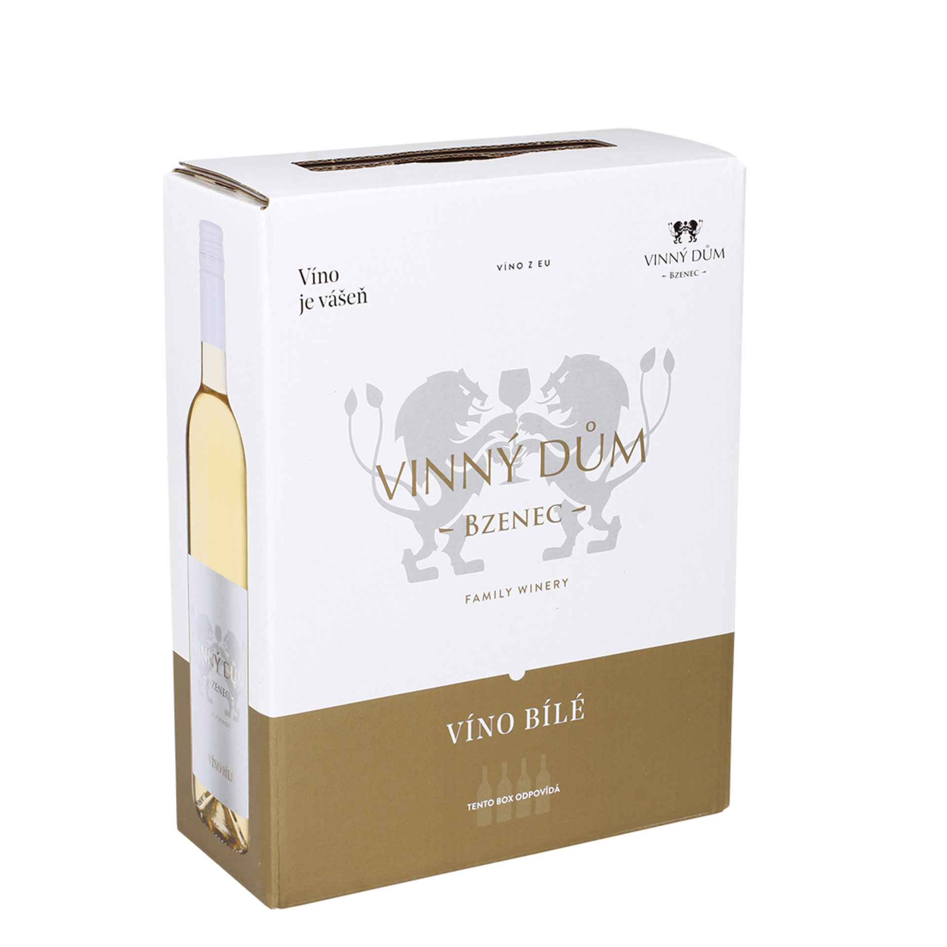 Vinný dům Pinot Gris 2020 bílé víno polosuché BAG IN BOX 5 l